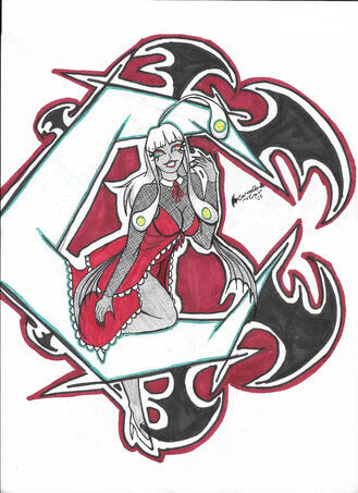 Scarlett On The Moon (For @OctoberSober)